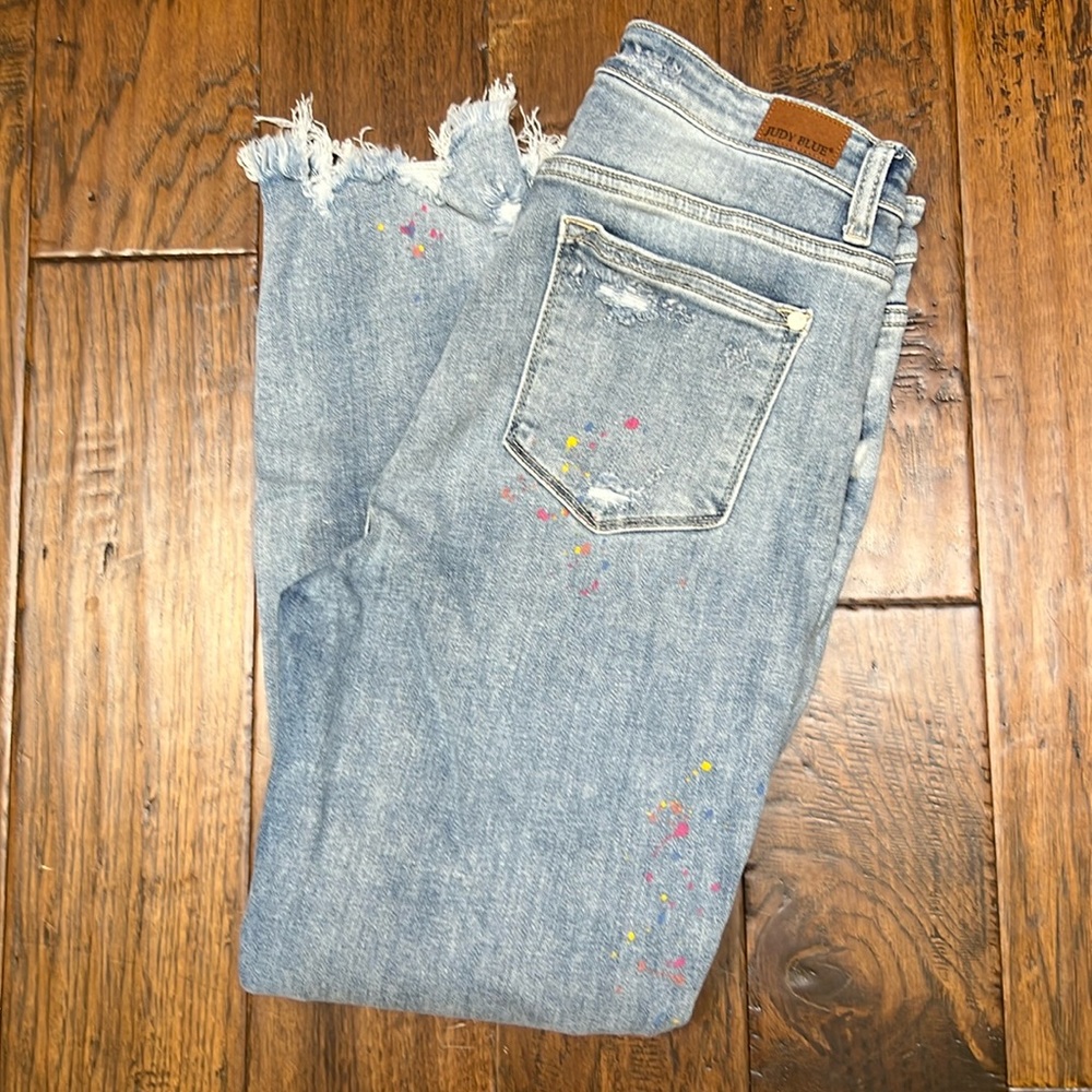 Judy Blue 9/29 “Paint Splatter” Jeans
